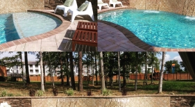 Gunite Sunledge and Wall